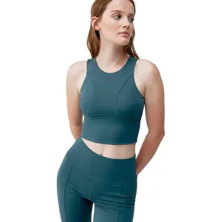 Born Living Yoga Elin Sport-top Mit Mittlerer Bis Hoher Unterstützung - Slate - XS