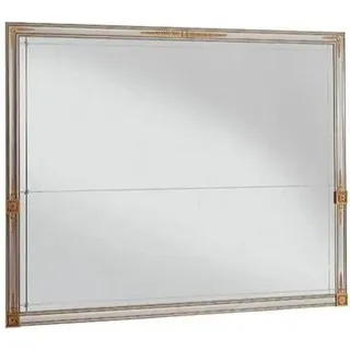 Spiegel Holzrahmen Wandspiegel Klassischer Designer Wand Möbel arredoclassic - Beige