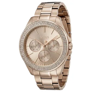 Hugo Boss Premiere Damenuhr HB1502443 Rosegold Edelstahl