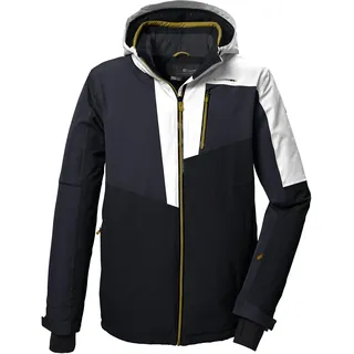 KILLTEC Herren, Skijacke/Funktionsjacke mit abzippbarer Kapuze und Schneefang KSW 76 MN SKI JCKT, cloud grey, XXL, 41964-000