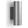 Außenleuchte Edelstahl 24,0 cm IP44 1200 lm grau