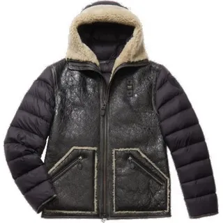 Blauer Jacken Kurtka Skóra Mska BLUL01173, BLUL01173999, Größe: 183 - Braun