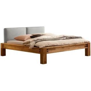 Hasena Factory Line Greenville 25 Industrial Bett Polster grey 160x200 - Grau,