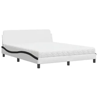 VidaXL 3208443, Holz/Kunstleder, 2000 mm, 1600 mm, 170 mm, 1 Stück(e) - Weiß