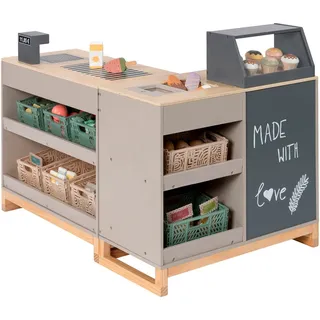 Musterkind MUSTERKIND® Kaufladen »Bollea, warmgrau/natur« FSC® - schützt Wald, grau