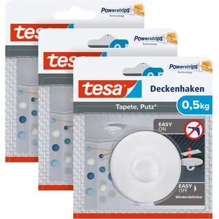 Tesa Garderobenhaken Weiß