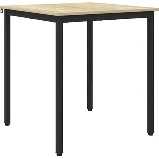 vidaXL Esstische 70 x 70 x 75 cm Holzwerkstoff Sonoma-Eiche - Grau