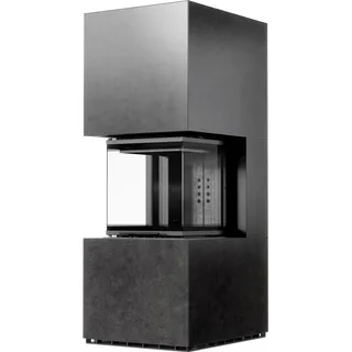 Kratki Kaminbausatz NBC 500/500 Stahl Schwarz