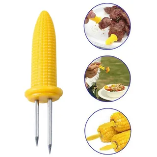 20x Maiskolbenhalter Maiskolben grillen Spiesser Stocher halter BBQ Grillzubehör