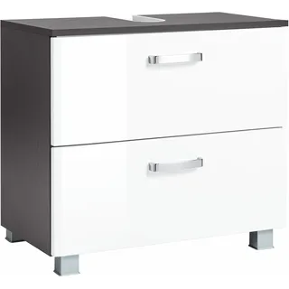WELLTIME Waschbeckenunterschrank Ravenna 70 x 59 cm Weiß