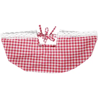 Toddmomy Waschbarer Korbeinsatz Baumwollstoff Liner Ersatz für Ostern Weiden Drahtkörbe Dekorativer Passgenauer Picknickkorb-innenbezug im Boho Landhausstil