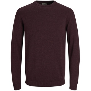 JACK & JONES Rundhalspullover »BASIC KNIT CREW NECK« Jack & Jones Dark Grey Melange