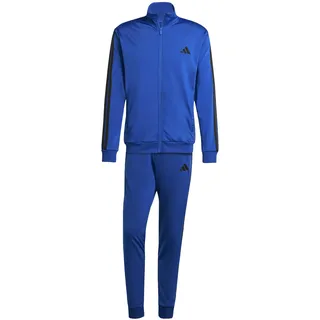 adidas Herren SPORTSWEAR BASIC 3 STRIPES TRICOT TRACKSUIT, team royal blue, XXL