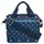 Roomy Lenkertasche mixed dots blue