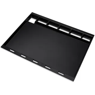 Weber Grillplatte 57,5 x 44 cm Metall, Gusseisen schwarz