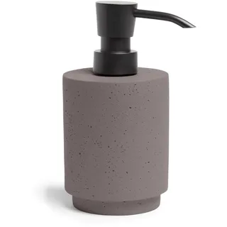 MÖVE Solid Seifenspender 8 x 8 x 15 cm aus Zement, Grey