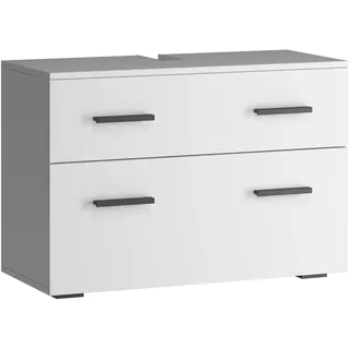 INOSIGN »Skara« mit Klappe und Schubkasten, schwarze Griffe, Breite 80 cm, Höhe 55 cm,