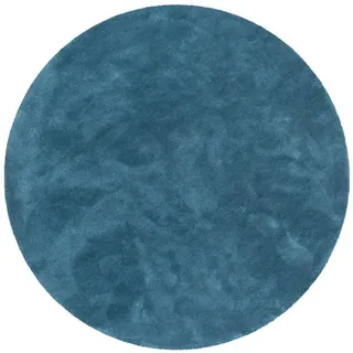 Esprit Hochflorteppich , Türkis , Textil , Uni , rund , Textiles Vertrauen - Oeko-Tex® , für Fußbodenheizung geeignet, in verschiedenen Größen erhältlich, Fasern thermofixiert (heatset), pflegeleicht , Teppiche und Böden, Teppiche, Runde Teppiche