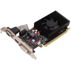 VBESTLIFE GT730 Grafikkarte, 4 GB DDR3 128 Bit PCI Express 2.0 X8 Low Profile Grafikkarte mit DVI VGA HDMI Schnittstelle, PC Videokarte