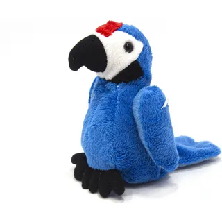 Cornelissen - Kuscheltier - Papagei - 11 cm - Blau - Blau