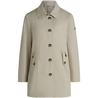 Sommerjacke BETTY BARCLAY "Sommerjacke mit Kapuze", Damen, Gr. 44, beige (cream), Obermaterial: 52% Polyester PES. 48% Baumwolle CO., Jacken Sommerjacke