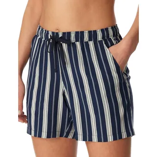 Schiesser Damen Schlafhose Kurz Webhose-Mix + Relax Pyjamaunterteil