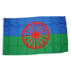 Fahne/Flagge Sinti und Roma NEU 90 x 150 cm Flaggen