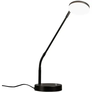 Fischer & Honsel Led-Tischleuchte , Schwarz , Metall , F , 36x48x16 cm , Touch-Schalter (on/off), Farbtemperaturwechsler , Lampen & Leuchten, Leuchtenserien