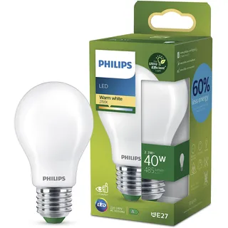 Philips LED-Lampe 40W E27 2700 K warmweiß
