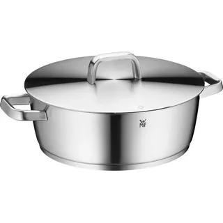WMF Iconic Bräter mit Deckel, 28 cm 3201111795 4000530732989 - Silber