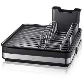 GEFU Abtropfgestell SMARTLINE 30,5 x 18 x 36 cm Farbe Silber