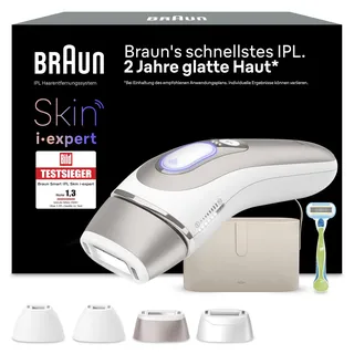 Braun Smart IPL 7 Skin i·expert PL7387 Weiß/Rosegold