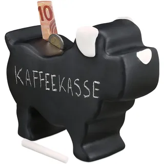 Relaxdays Hund Sparschwein 17 cm