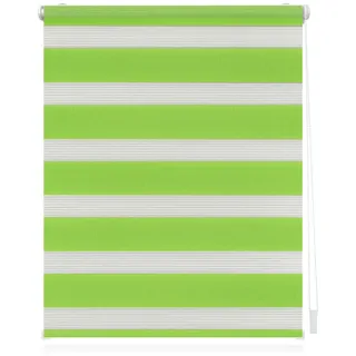 Lichtblick Original Duo Rollo Klemmfix, Ohne Bohren Grün, 220 cm, 90, 220 , Kunststoff , 90x220 cm , Heimtextilien, Vorhänge, Rollos, Doppelrollos