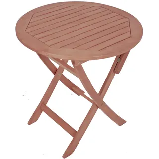 Garden Pleasure Gartentisch Ø 70 x 73 cm braun