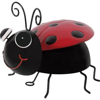 Deko-Figur Metall-Marienkäfer 11 cm