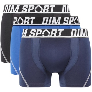 Dim Boxershorts Dim Sport Aus Mikrofaser Herren x3, Multicolor, S