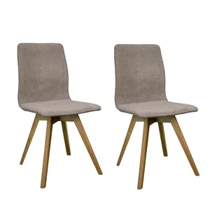 OTTO home Esszimmerstuhl Rania braun 2er Set