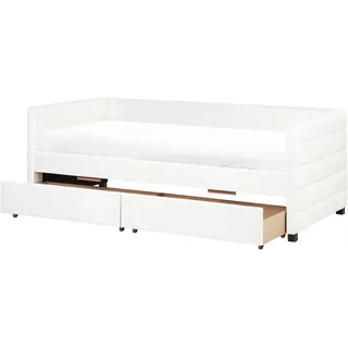 Beliani Marray 90 x 200 cm Weiß