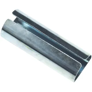 GARDINIA Innenlaufgarnitur Memphis 1-läufig Ø 16 mm 240 cm Silber