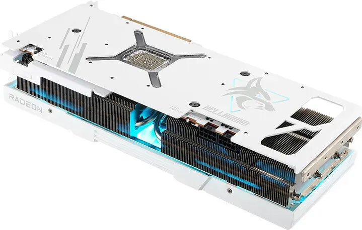 Bild von Radeon RX 7900 XTX Hellhound Spectral White 24 GB GDDR6