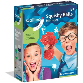 Clementoni S.p.A Galileo Lab Kreativset Squishy Balls Bunt