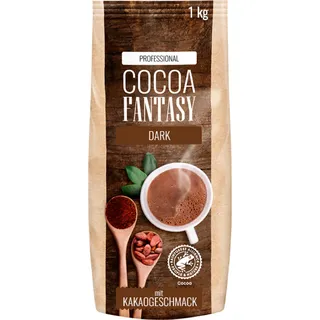 Jacobs Cocoa Fantasy Dark Kakaobohnen Feinste Trinkschokolade, 1000g