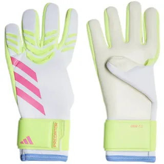 Adidas Predator League Torwarthandschuhe - White / Lucid Lemon / Lucid Pink - 10.5