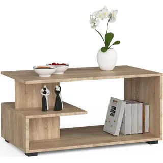 Akord Couchtisch Eiche Pinie Sonoma 90X51X45 Cm - Hellbraun