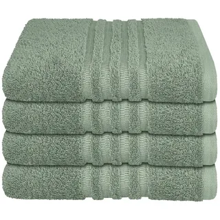 SCHIESSER Milano Handtuchset 50 x 100 cm grün 2 St.