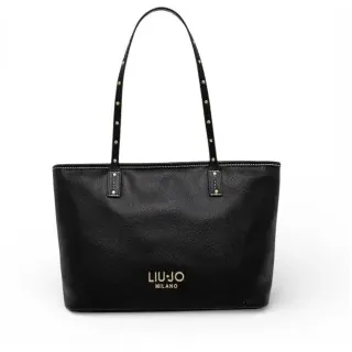 Liu Jo für Damen. AA6071 E1012 Shopper Tasche schwarz (OSFA), Lässig, Polyurethan