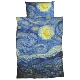 GOEBEL Starry Night blau 155 x 220 cm + 80 x 80 cm