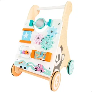 Woomax Holz-lauflernwagen - Multicolour - 12 Monate