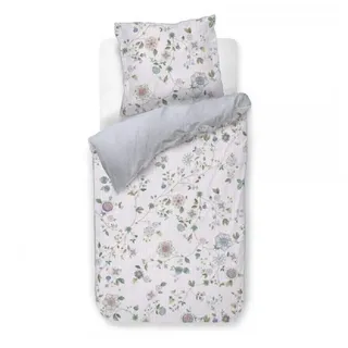 Pip Studio Bettbezugsset Flores Bailando Gebrochen Weiss 135x200cm